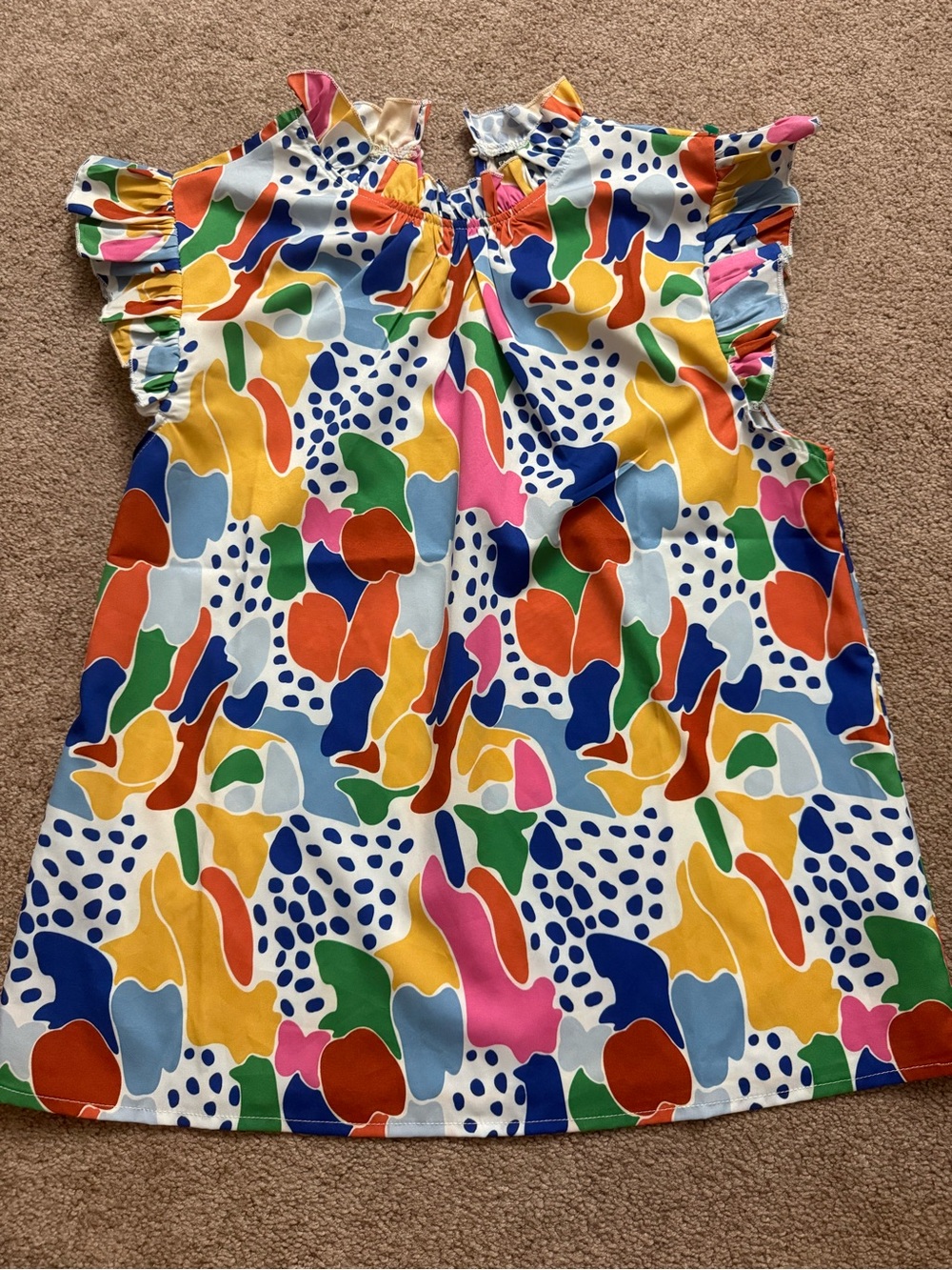 Colorful Abstract Print - Multicolor